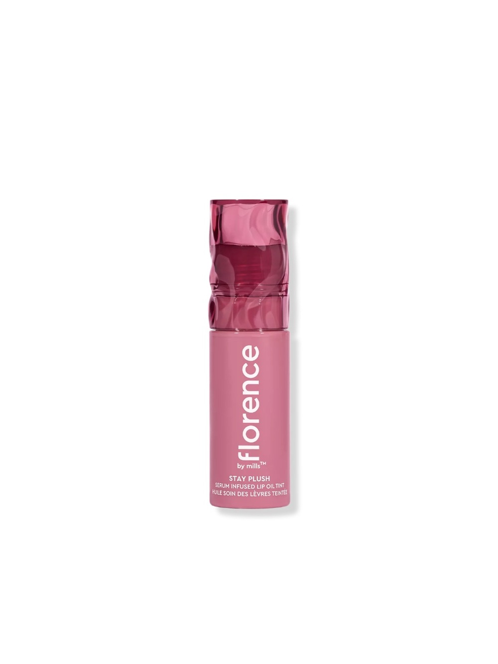 Florence by Mills Stay Plush Serum Infused Lip Oil Tint – Bahama Mama – NIB
